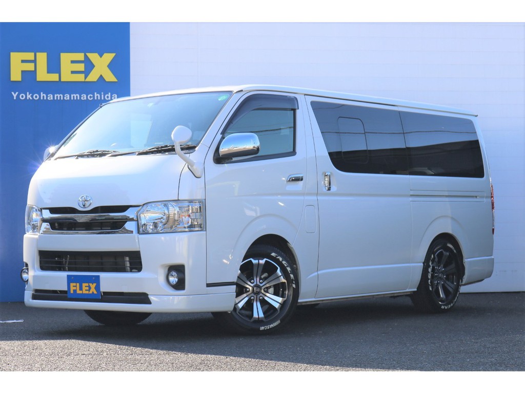 ☆ハイエースバン　S-GL　ダークプライム２WD・ディーゼル　ベットキット付き☆