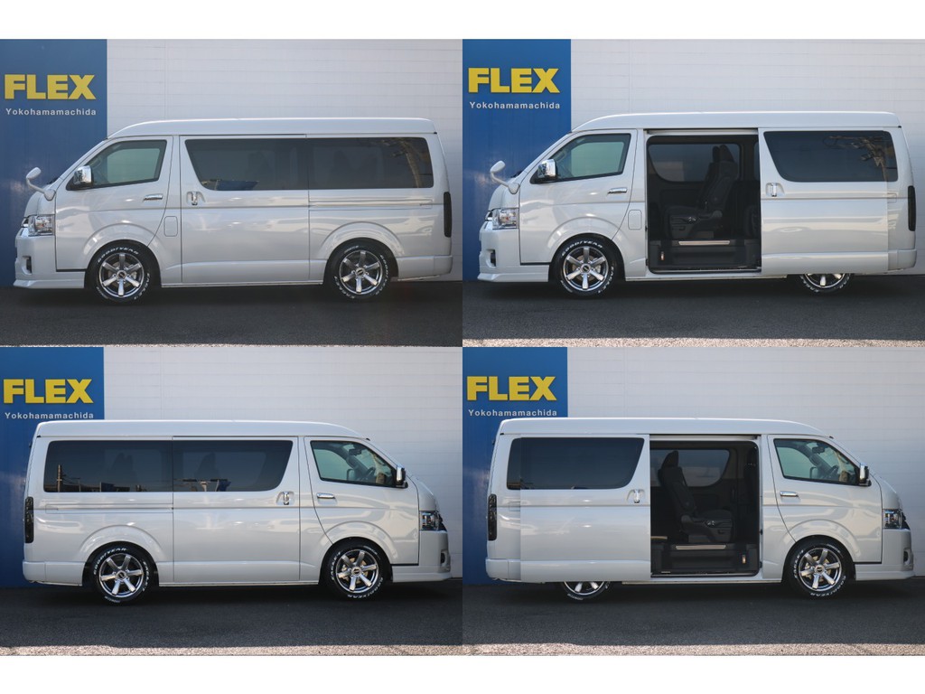 間口の広いスライドドアなので乗り降りも簡単です