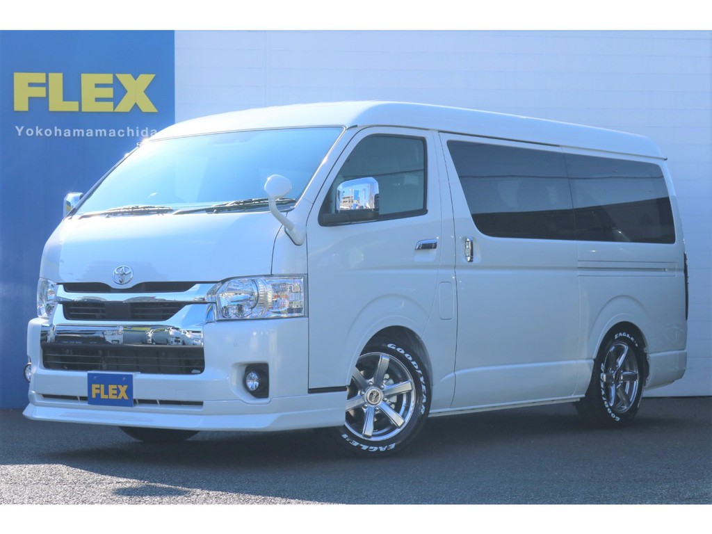 ☆新規未登録・ハイエースワゴンGL　ファインテックツアラー　キャプテンシート搭載☆