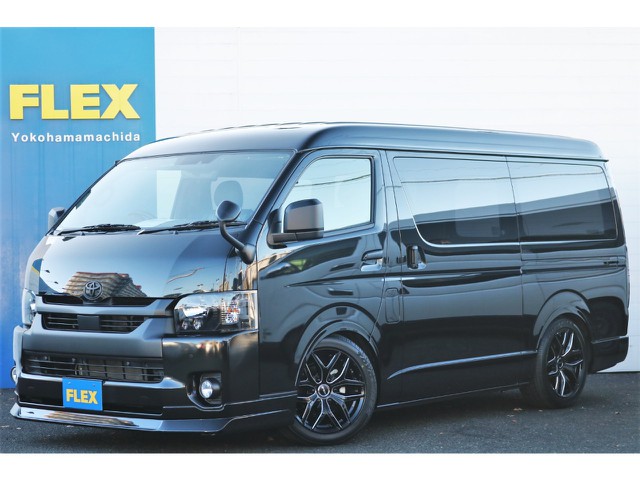 ☆新規未登録ハイエースバンS-GL　ダークプライムⅡ　2WD・ディーゼルベットキット付き☆