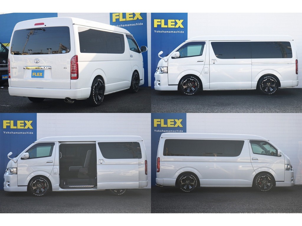 間口の広いスライドドアなので乗り降りも簡単です！