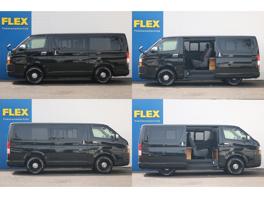 間口の広いスライドドアなので乗り降りも簡単です