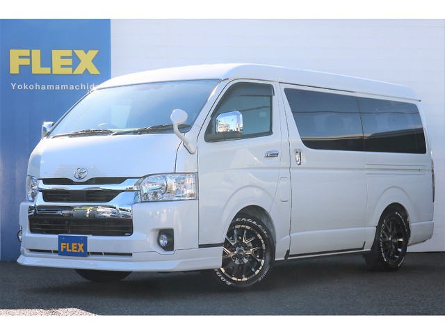 ☆現行型ハイエースワゴンGL　４WD・ガソリン寒冷地仕様スタンダードシート　ゼロワゴンベット装備☆