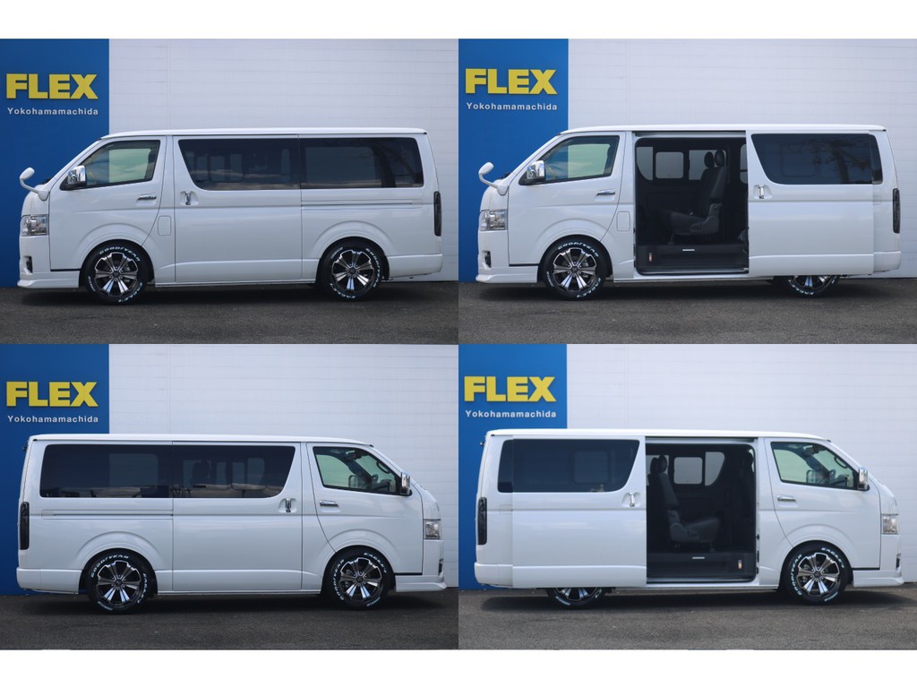 間口の広いスライドドアなので乗り降りも簡単です