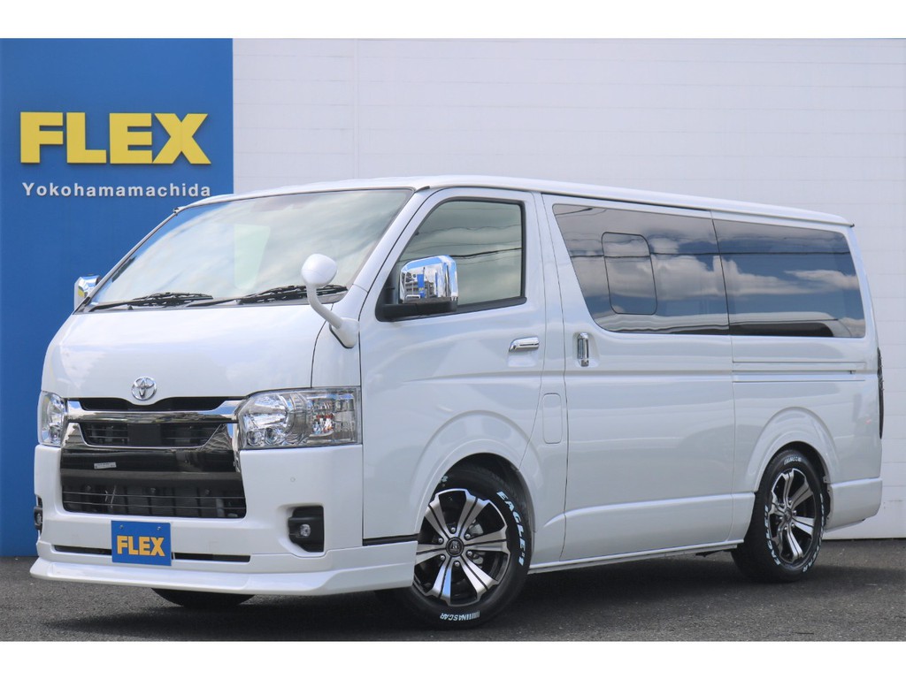 ☆新規未登録・ハイエースバンS-GLダークプライムⅡ2WD・ガソリン☆
