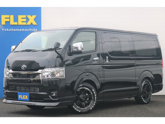 新規未登録　ハイエースバン　特別仕様車ダークプライムⅡ　ＦＬＥＸオリジナル　フィッシングバン　完成！