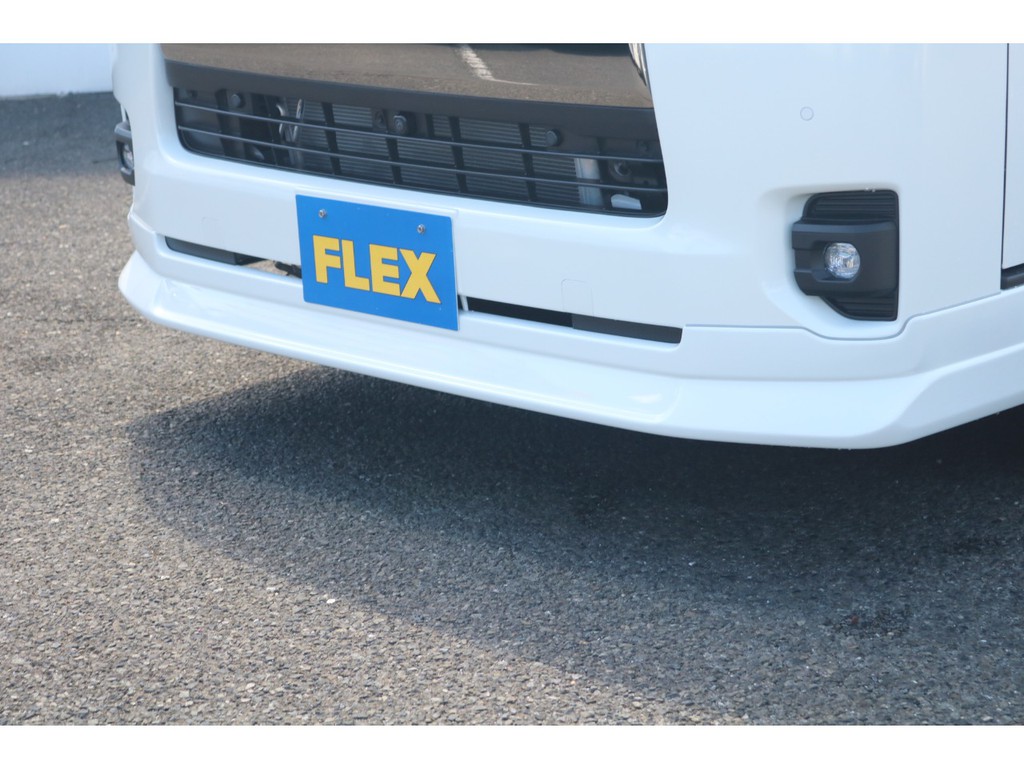FLEXオリジナル　デルフィーノラインフロントスポイラー装着済み！