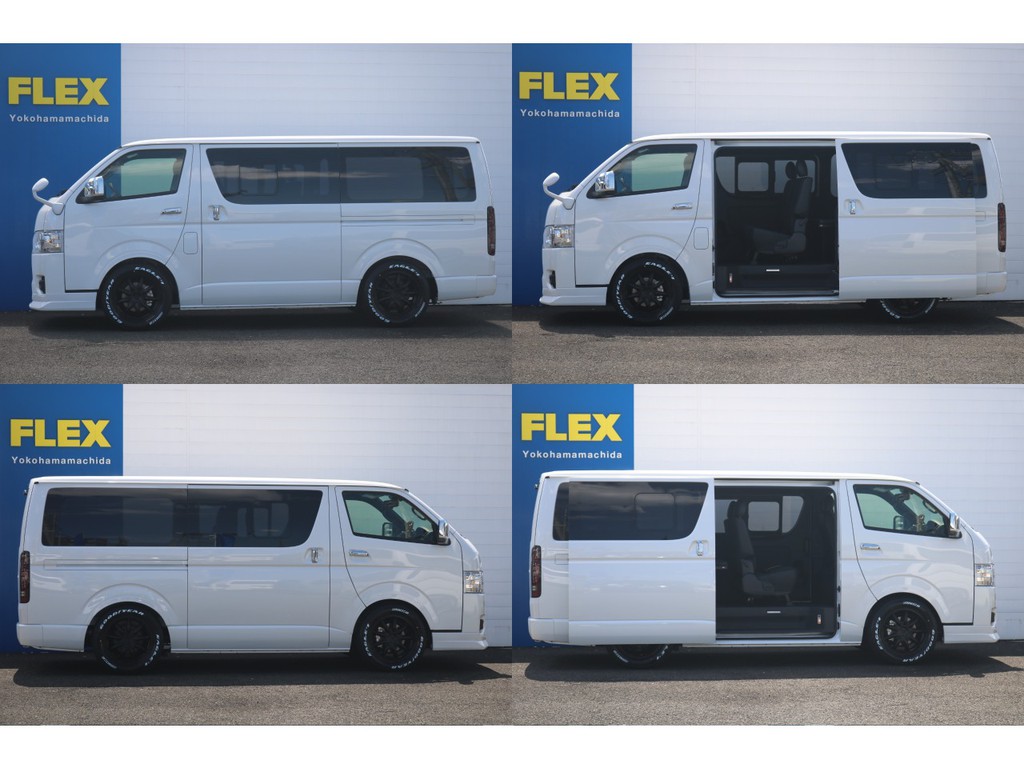 間口の広いスライドドアなので乗り降りも簡単です