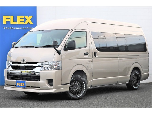 ☆新規未登録・ハイエースバンDXスーパーロング4WD・ディーゼルフローリング施工☆