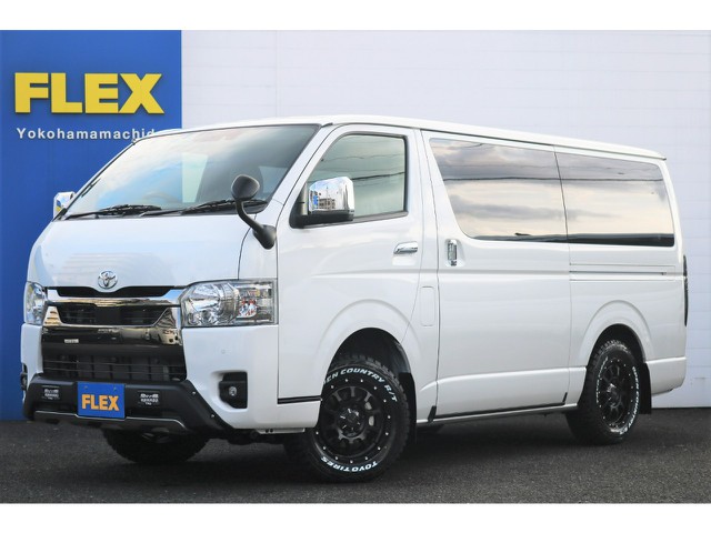 ☆新規未登録・ハイエースバンS-GLダークプライムⅡ4WD・ディーゼル　オフロードPKG☆