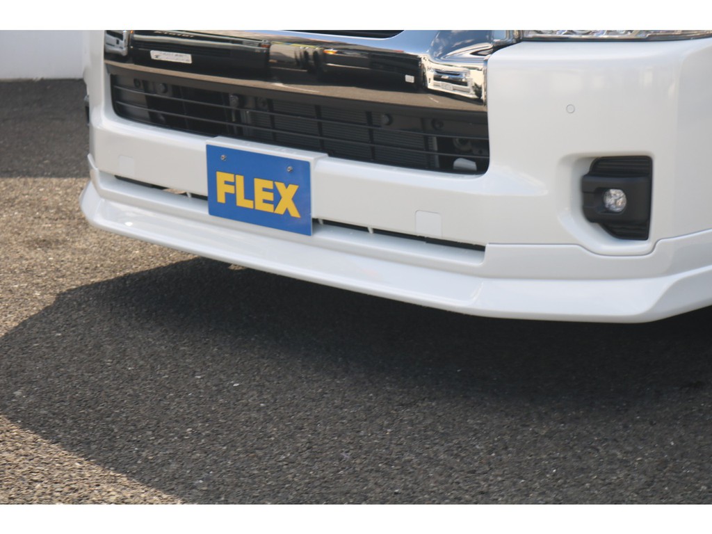 FLEXオリジナル　デルフィーノライン　フロントスポイラー装着済み