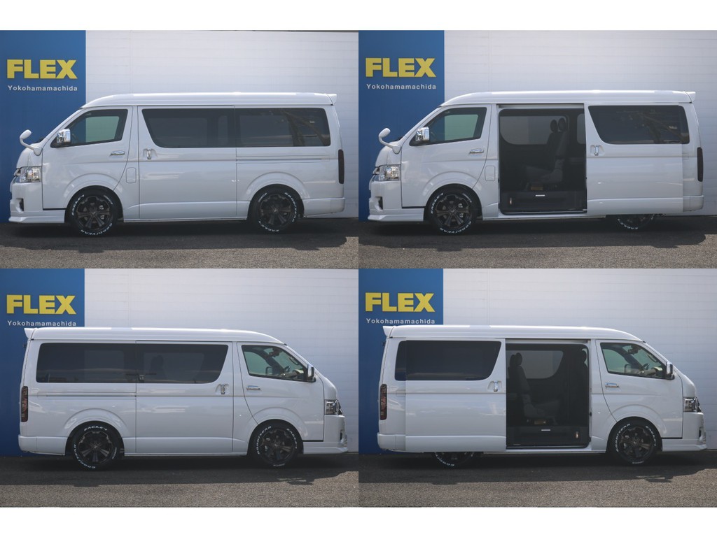 間口の広いスライドドアなので乗り降りも簡単です