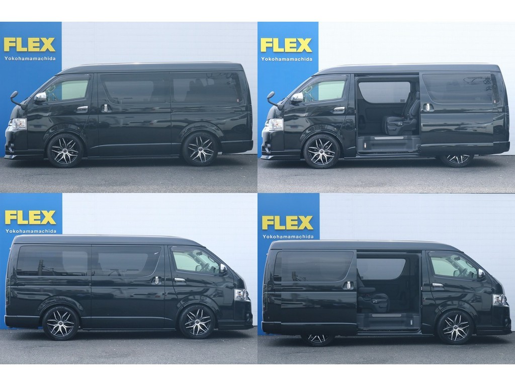 間口の広いスライドドアなので乗り降りも簡単です