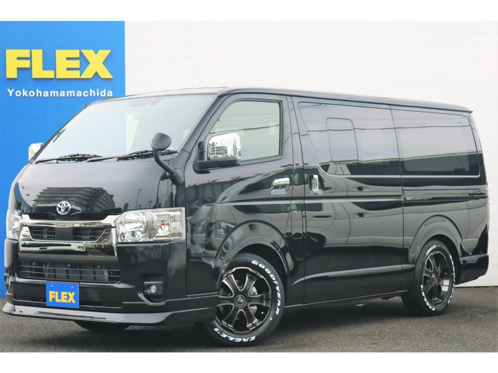 ☆新規未登録ハイエースバンS-GLダークプライムⅡ2WD・ディーゼルマイナーチェンジ後のLEDフォグランプ仕様☆