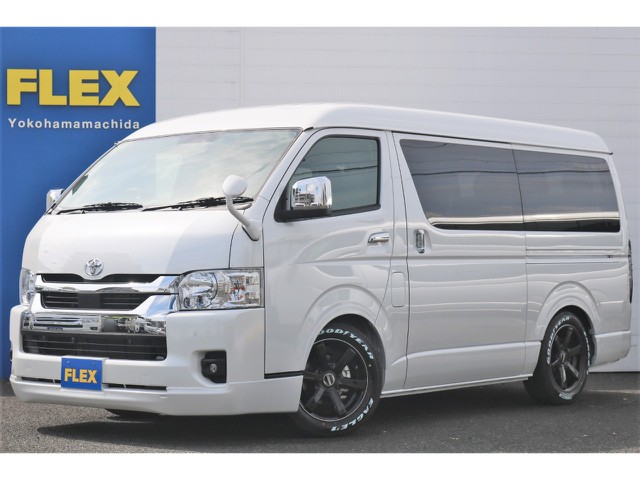 ☆新規未登録・ハイエースワゴン　ファインテックツアラー　キャプテンシート搭載のライトカスタムPKG☆