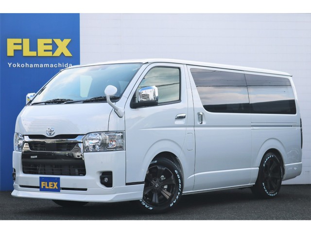 ☆新規未登録・ハイエースバンS-GLダークプライムⅡ2WD・ディーゼル　使いやすいライトカスタムPKG☆