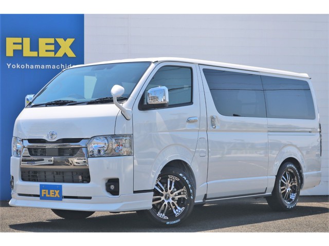 ☆新規未登録ハイエースバンS-GLダークプライムⅡ4WD・ディーゼル　寒冷地仕様使いやすいライトカスタムPKG☆