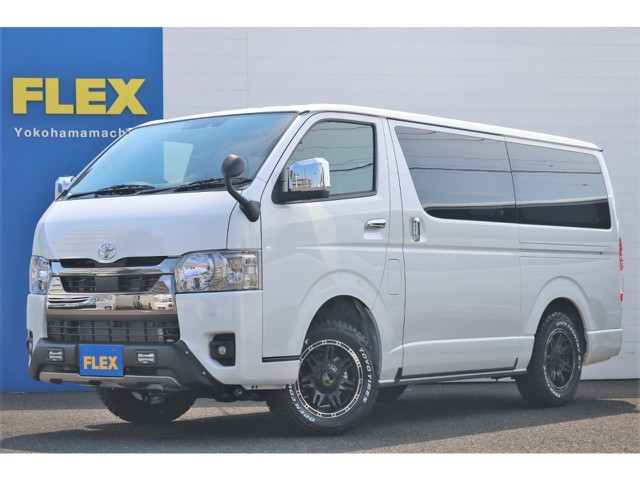 ☆新規未登録ハイエースバンS-GLダークプライムⅡ4WD・ディーゼル　オフロードPKG☆