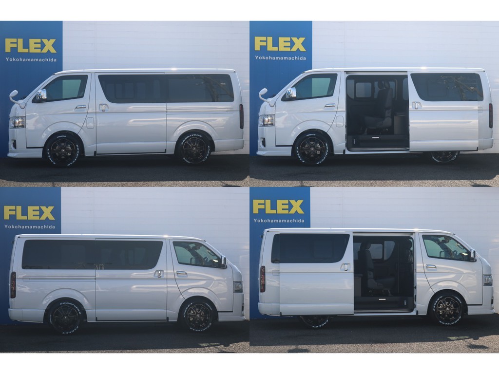 間口の広いスライドドアなので乗り降りも簡単です