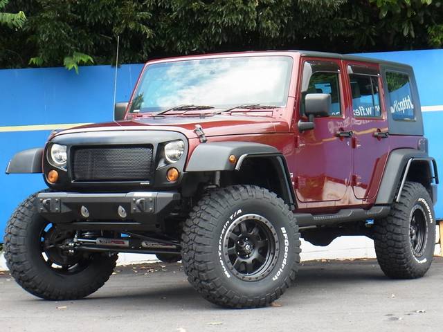 ラングラー アンリミテッド スポーツ 4WD レッドロッククリスタル