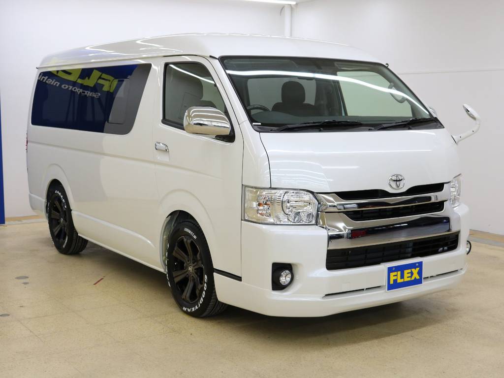 車中泊もOK！ベット装備車！