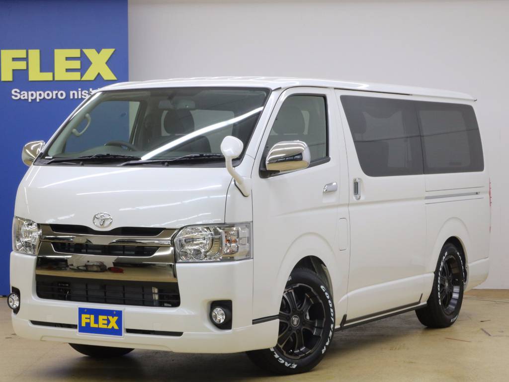 新車ハイエースバン　Ｓ－ＧＬ　４ＷＤ　ダークプライム　3000ディーゼルターポ