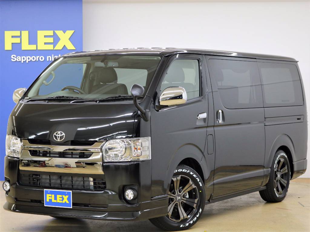 【新車ハイエースバン　４ＷＤ　Ｓ－ＧＬ　DARKPRIME　FLEX　Ver４】
