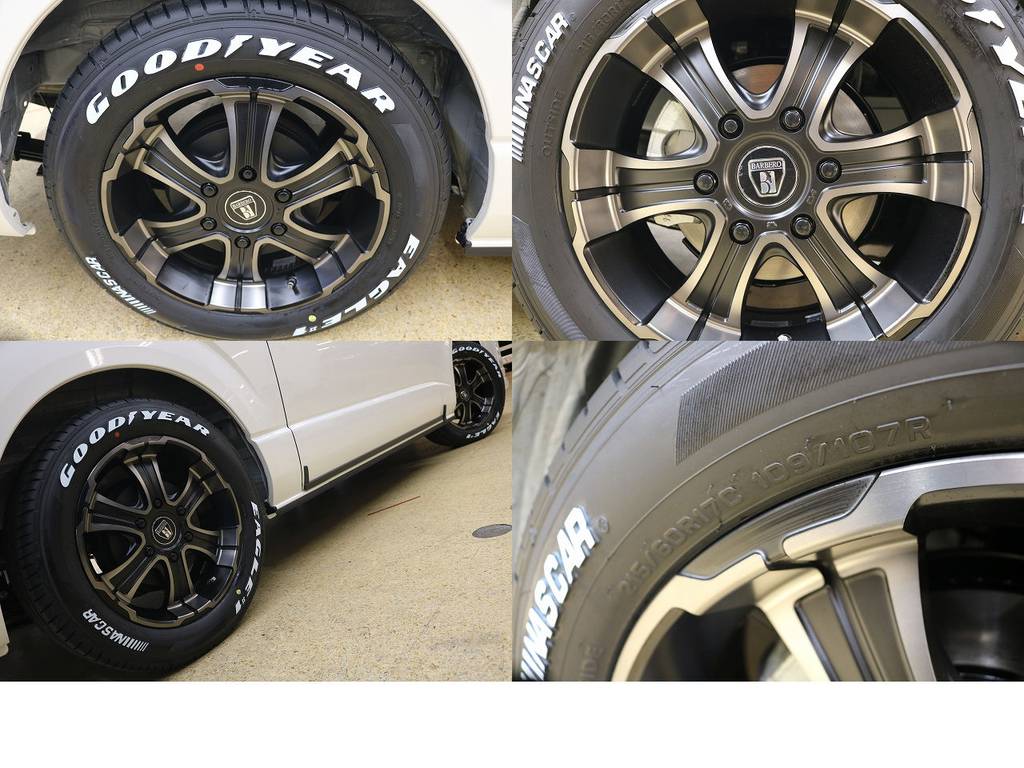 足元には、バルベロディープス１７インチ！！