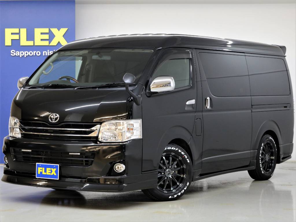 【～厳選仕入れ　フルエアロ～】　3型　ハイエースW　4WD　入庫です！！
