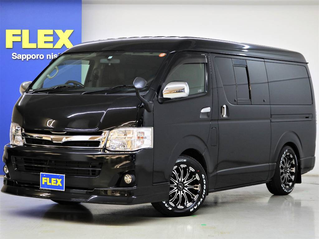 【中古/３型後期モデル】レジアスエースV　スーパーGL　４WD　ブラックマイカ　入庫です！！