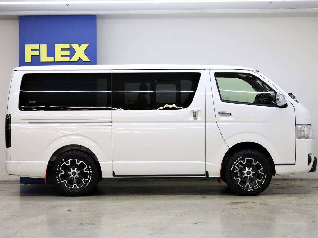 純正車高なので山道もバッチリ！