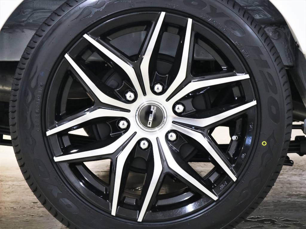 １８inＤｅｌｆ０１アルミホイール＆ＴＯＹＯ-Ｈ２０！