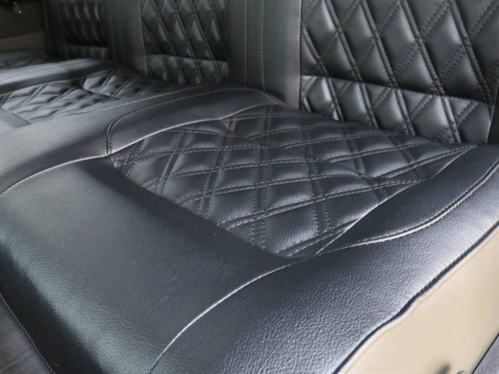 シート表皮も丈夫でオシャレ！