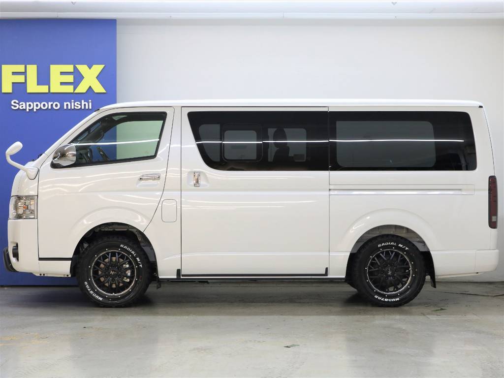 純正車高なので山道もバッチリ！
