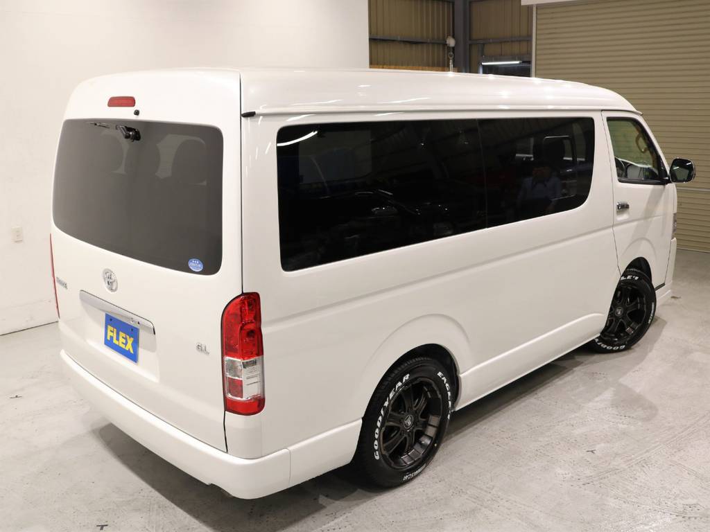 新車ハイエースワゴンGL4WD寒冷地仕様車内装架装アレンジR1になります！