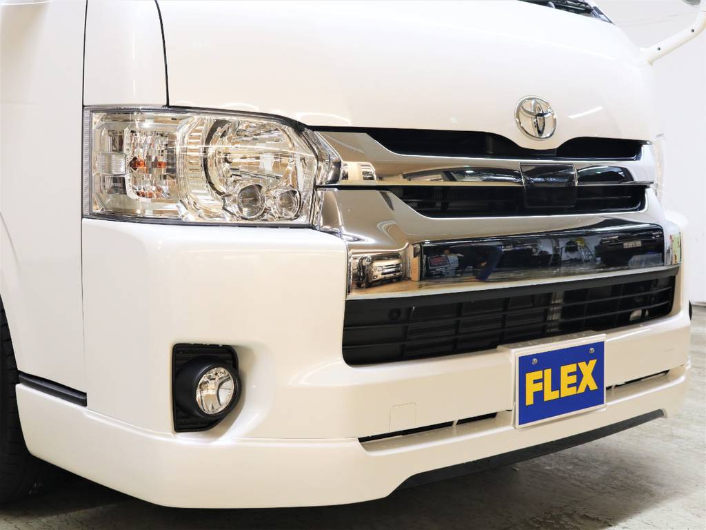 ＦＬＥＸ Ｖｅｒ１フロントリップスポイラー！こだわりの塗分け塗装！