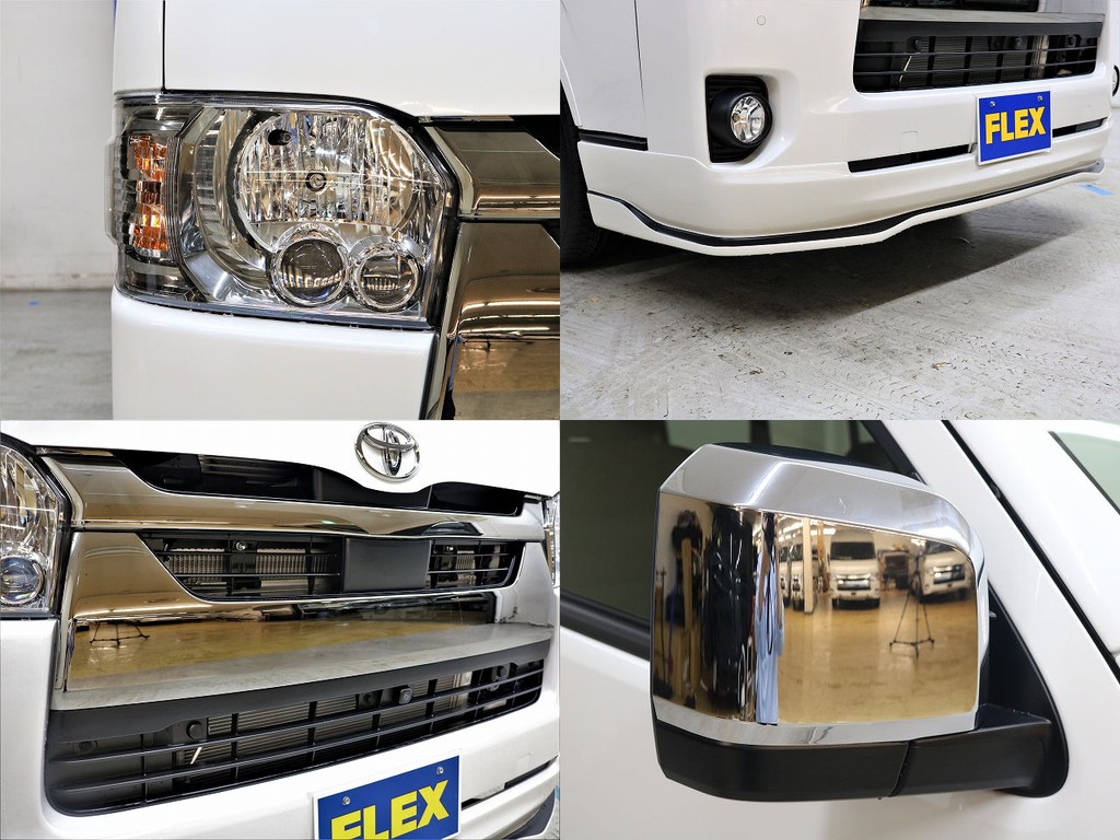 LEDヘッドランプ、４１５コブラ タイプＲフロントリップスポイラー、インテリジェントクリアランスソナー＆衝突軽減ブレーキシステム！