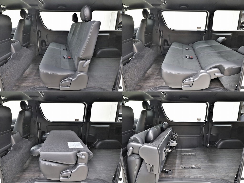 セカンドシートも特別仕様車専用シートとなっております！