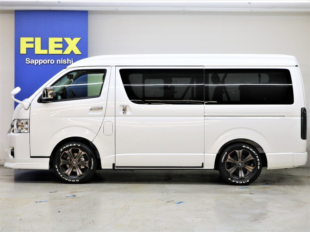 車高は1.5inchローダウン施工！片側パワースライドドアとなっております！