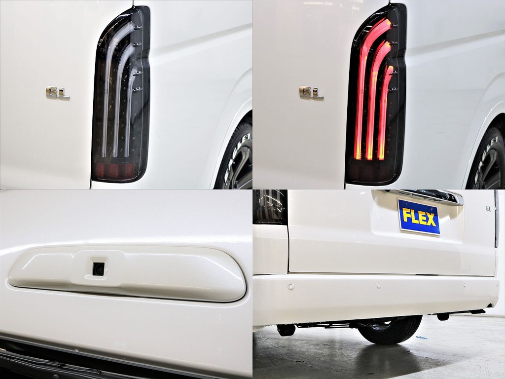 ４１５コブラＢＡＤ-WHITEテール、デジタルインナーミラーカメラ、インテリジェントクリアランスソナー！