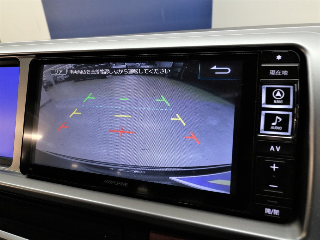 バックカメラ付きです！