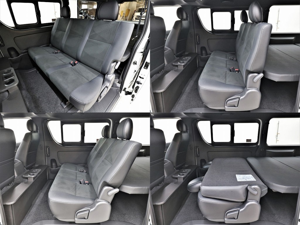 特別仕様車専用ハーフレザーシート！