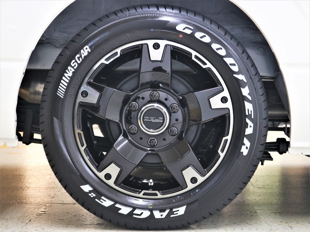 １７inchＦＬＥＸ【Ｄｅｌｆ０３】アルミホイール＆１７inchグットイヤー ナスカータイヤ！