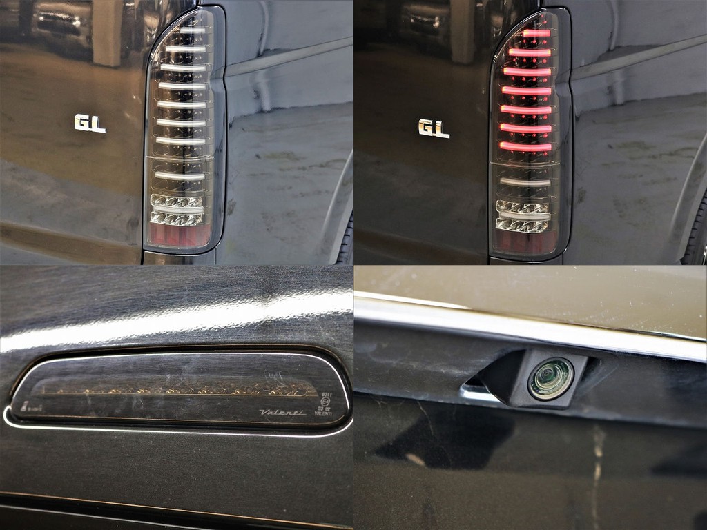 ヴァレンティＬＥＤテールランプ！ハイマウントストップランプ！メーカーオプションバックカメラ！