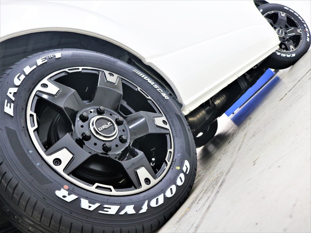 新品17inchFLEX【Delf03】アルミホイール＆グットイヤーナスカータイヤ装着！