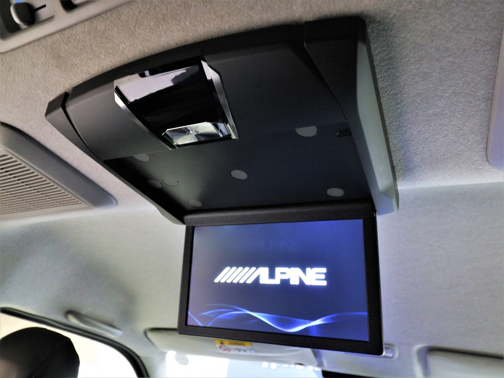 新品 ALPINEフリップダウンモニター10.1inch装着！