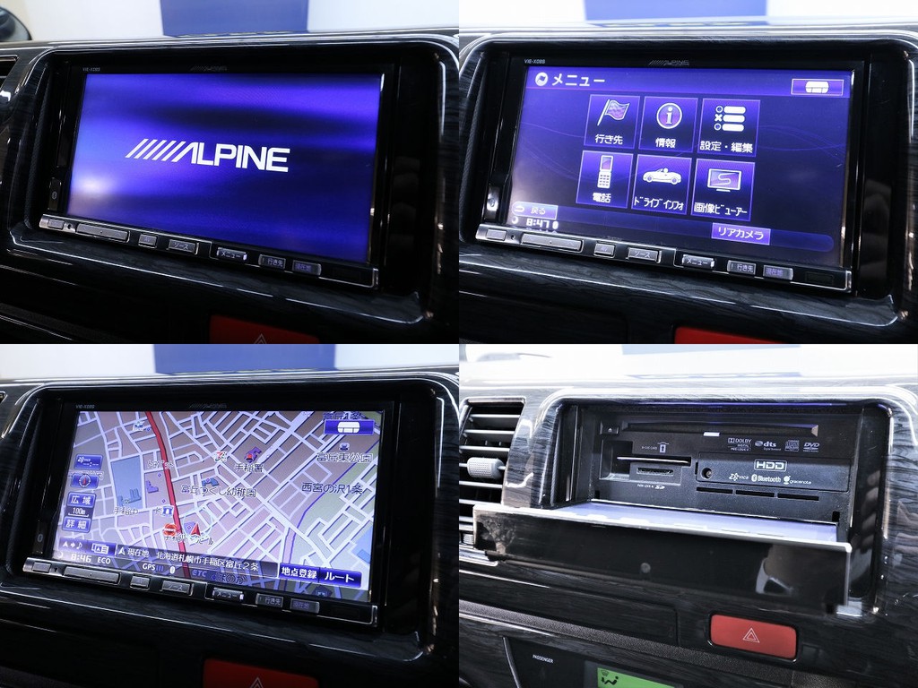 ALPINE　ＨＤＤナビ（フルセグＴＶ）