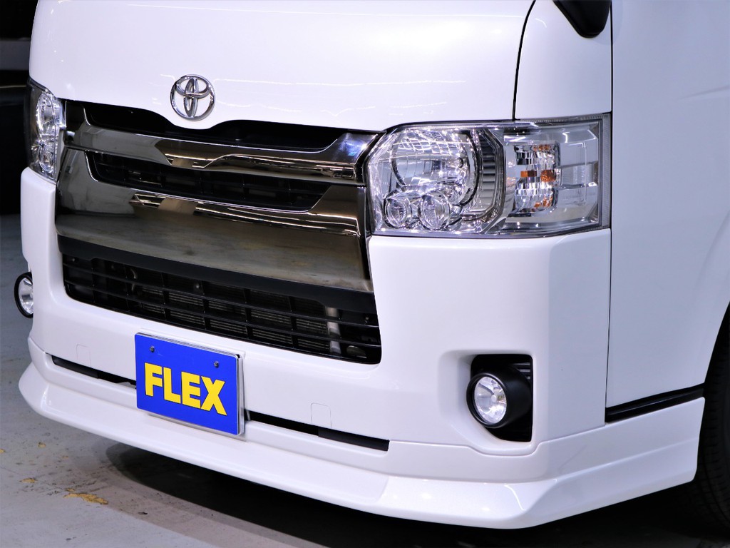 新品ＦＬＥＸ【ＤｅｌｆｉｎｏＬｉｎｅ】フロントリップスポイラー装着！