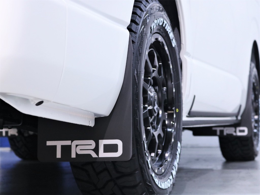 ＴＲＤマッドフラップ装着！