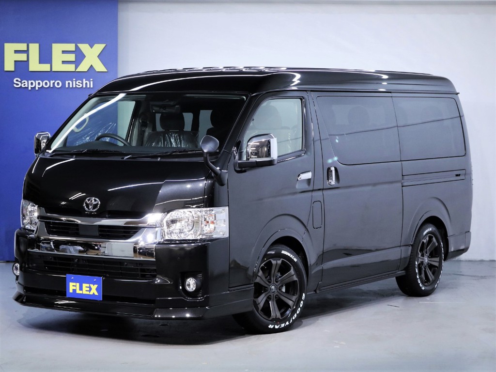 新車ハイエースワゴンＧＬ　４ＷＤ　気になった方はお気軽にご連絡ください　ＴＥＬ０１１－２１３－７９５５